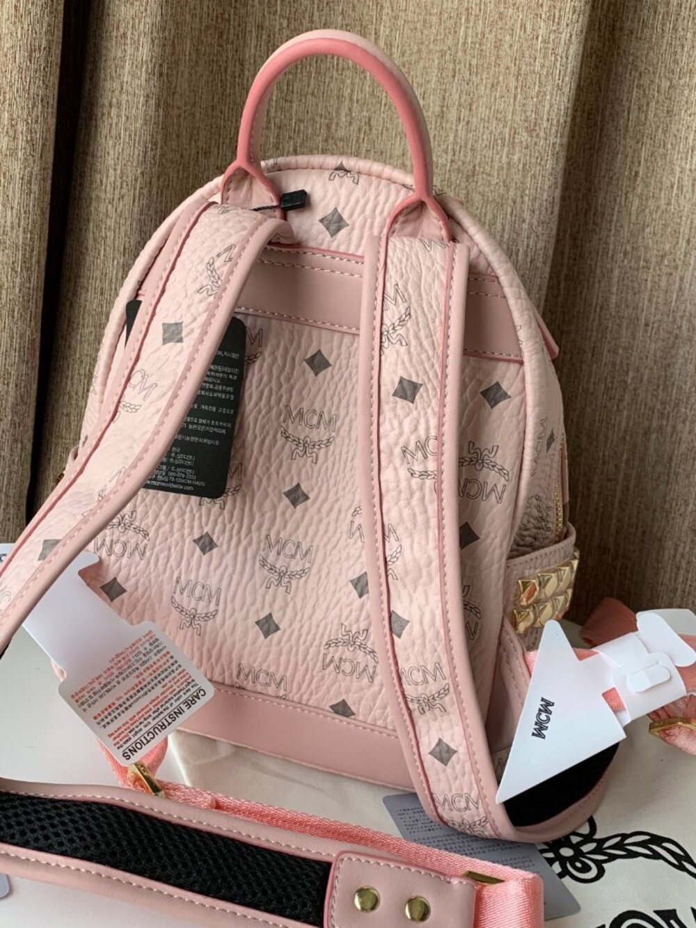 MCM Backpack Pink - Picture 2 of 8